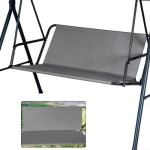 Premium 600D Oxford fabric garden seat cover, secure fit for outdoor swing seats (110 x 55 x 45 cm) 110cm55cm45cm